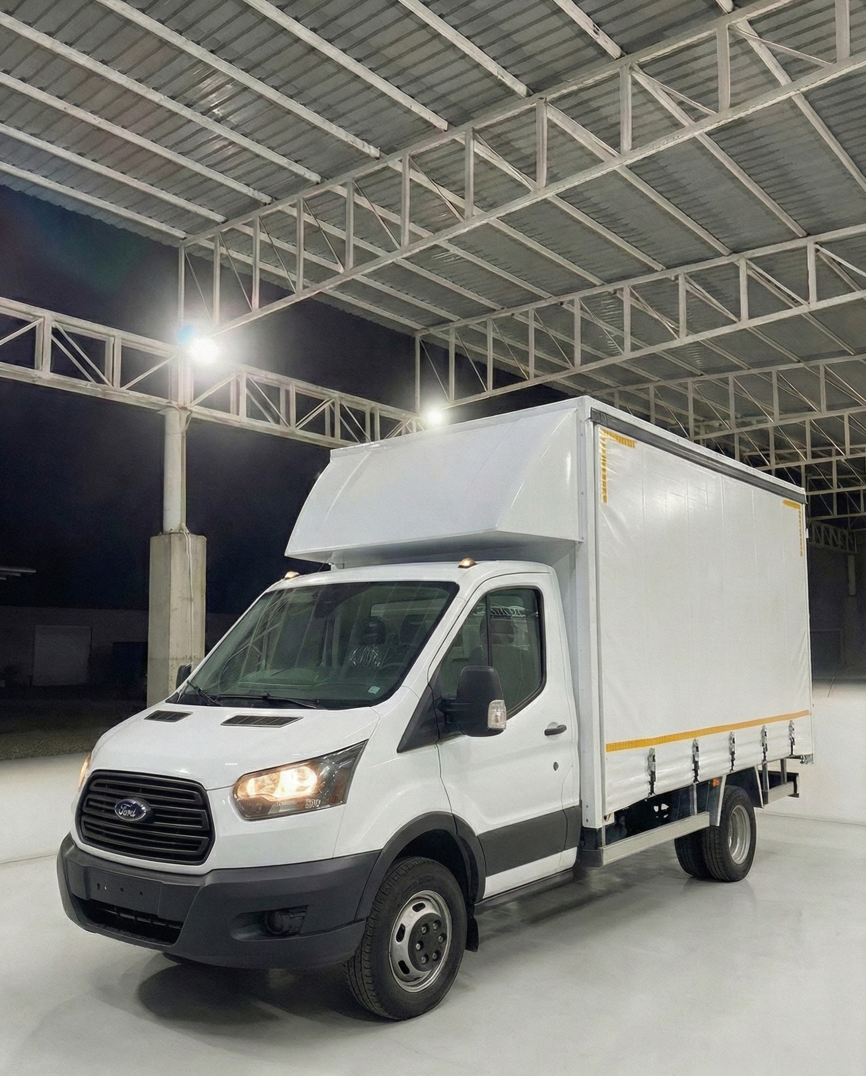 Ford TRANSIT | Galvaniz İSKELETLİ Kayar Perde Kasa